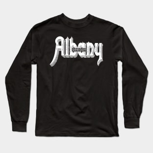 Vintage Albany, OR Long Sleeve T-Shirt